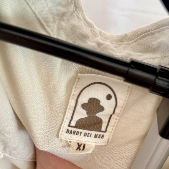 Dandy Del Mar | Embroidered Lounge Set | Shirt XL + Pants L - Picture 5 of 7